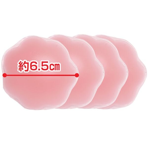 「繰り返し使えるシリコンニップレス（ケース付）（コスメ・メイク小物）」｜詳細画像