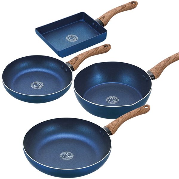 ニューアルティメットスピンコーティング フライパン4点セット miyaguchi_ykm-0306