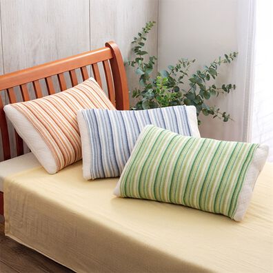 「伸びる枕カバー３色組（枕カバー）」