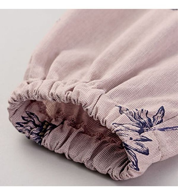 BELLUNA（ベルーナ）の「綿１００％平織りしっかり素材かっぽうチュニック（パジャマ・ルームウェア）」｜詳細画像