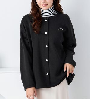 alotta（アロッタ）の「あったか裏起毛ドットボタンカーデ（その他カーディガン）」｜詳細画像