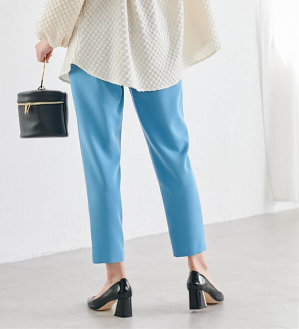 RANAN（ラナン）の「美脚シルエットクロップドパンツ（フルレングスパンツ）」｜詳細画像