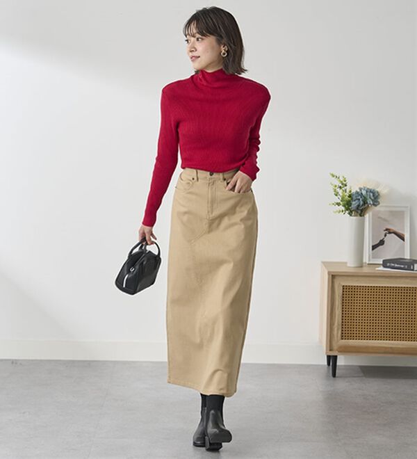 BELLUNA（ベルーナ）の「＜＆ｃｏｃｏｃｈｉ＞ハピネスコットン１００％ニットレギンス（スパッツ・レギンス）」｜詳細画像