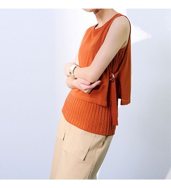 RANAN（ラナン）の「サマーニットベストアンサンブル（アンサンブル）」｜詳細画像