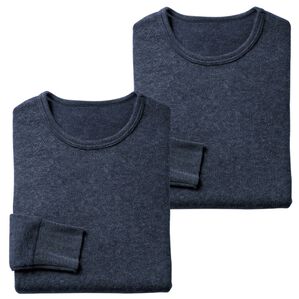 「【2枚組】日本製 ３重奏のぬくもりエア３インナー（メンズ肌着・インナーウェア）」｜詳細画像