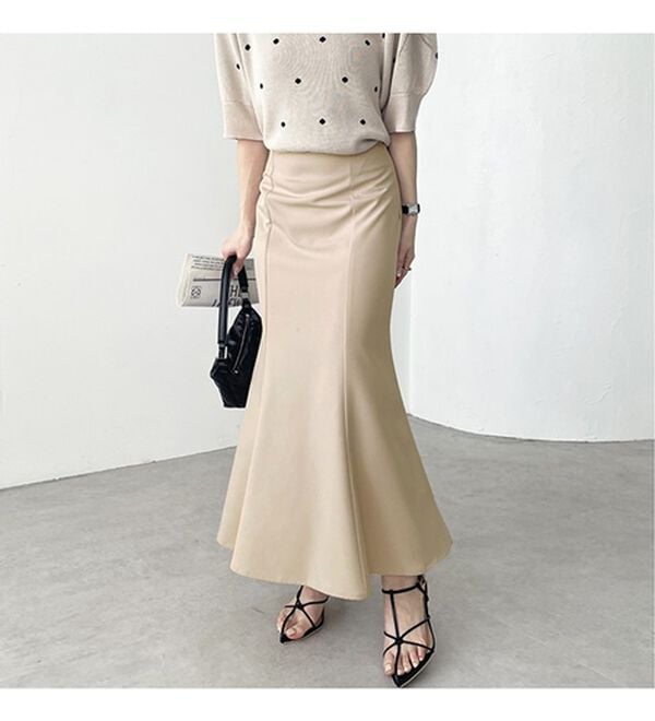 GeeRA（ジーラ）の「ストレッチマーメイドスカート（ロングスカート）」｜詳細画像