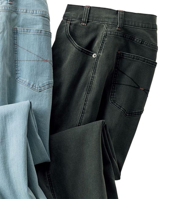 ルフラン（ルフラン）の「Ｃ．Ｂ．Ｓ．ジーンズタックパンツ（フルレングスパンツ）」｜黒