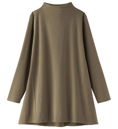 BELLUNA（ベルーナ）の「艶やかコットン１００％チュニック（チュニック）」