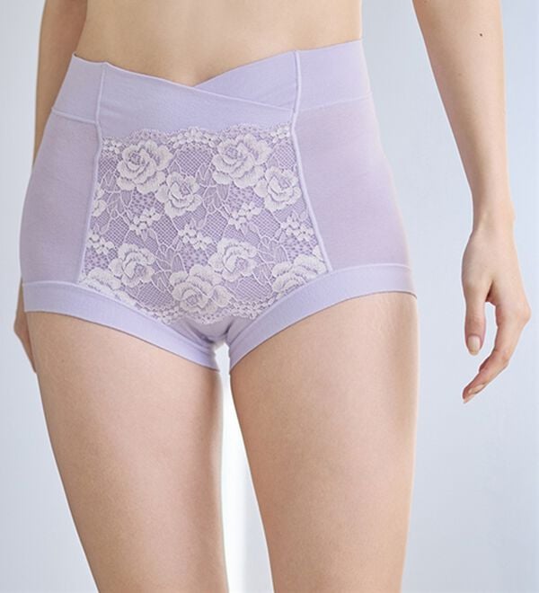 LAVIENNE（ラヴィエンヌ）の「【１０色組】新・お腹もち上げショーツガードル（ショーツ）」｜詳細画像