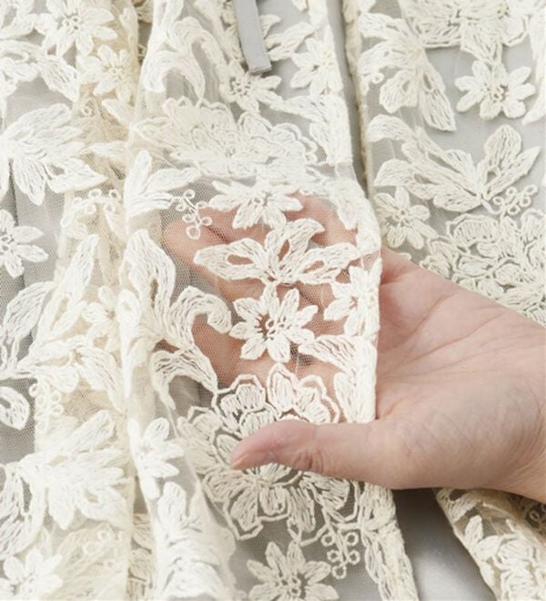 RANAN（ラナン）の「バックリボンデザインレースワンピース（その他ワンピース）」｜詳細画像