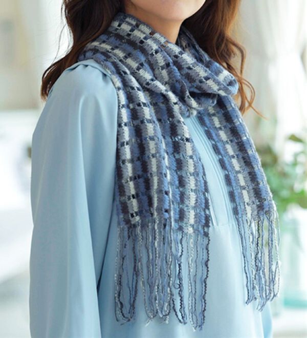 BELLUNA（ベルーナ）の「イタリア製ミックスカラーストール（ストール・スカーフ・マフラー）」｜詳細画像