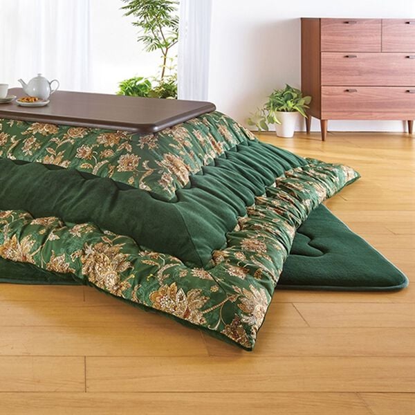 「ふっくらで裏地あったかこたつ布団セット（こたつ布団）」｜詳細画像