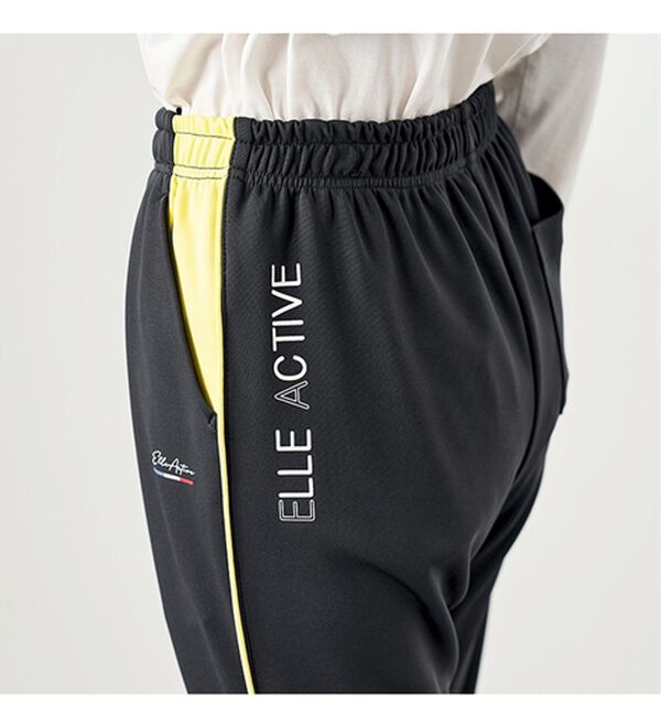 BELLUNA（ベルーナ）の「＜ＥＬＬＥ　Ａｃｔｉｖｅ＞多機能！配色ジャージパンツ（その他パンツ）」｜詳細画像