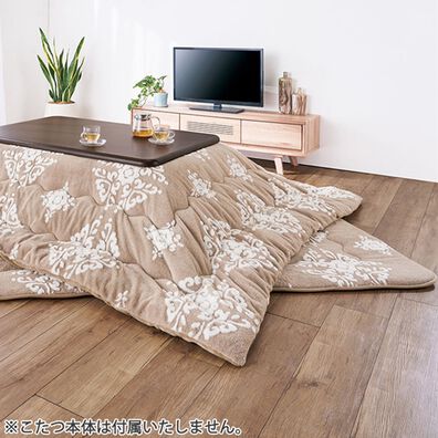 「シープジャカードあったかこたつ布団セット（こたつ布団）」
