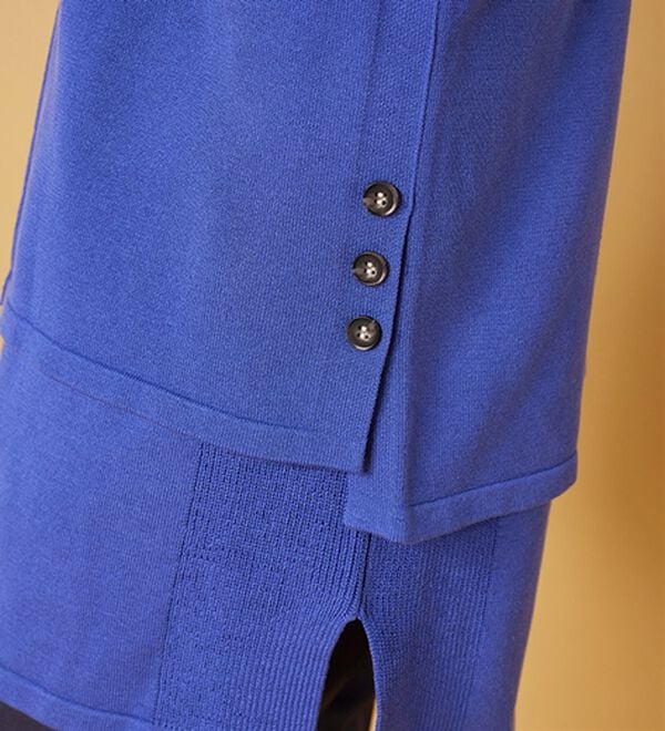 BELLUNA（ベルーナ）の「ベスト付ニットチュニックアンサンブル（アンサンブル）」｜詳細画像