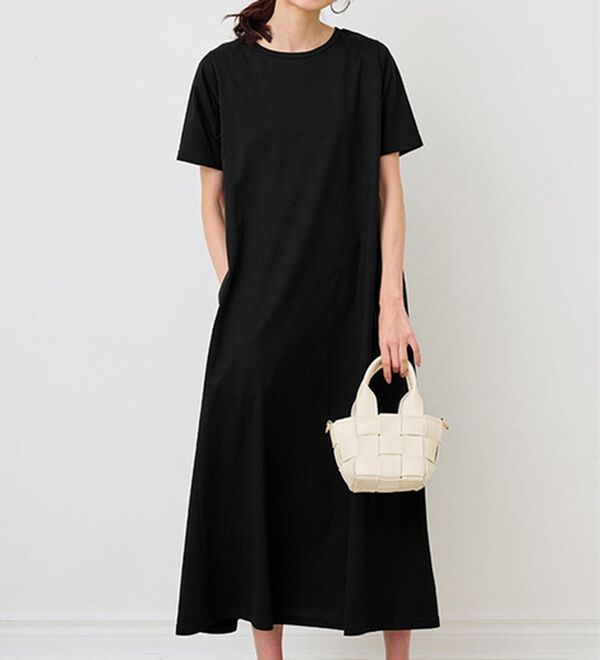 RANAN（ラナン）の「＜ＢＣ＞綿１００％ひんやりポケット付マキシワンピース（その他ワンピース）」｜詳細画像