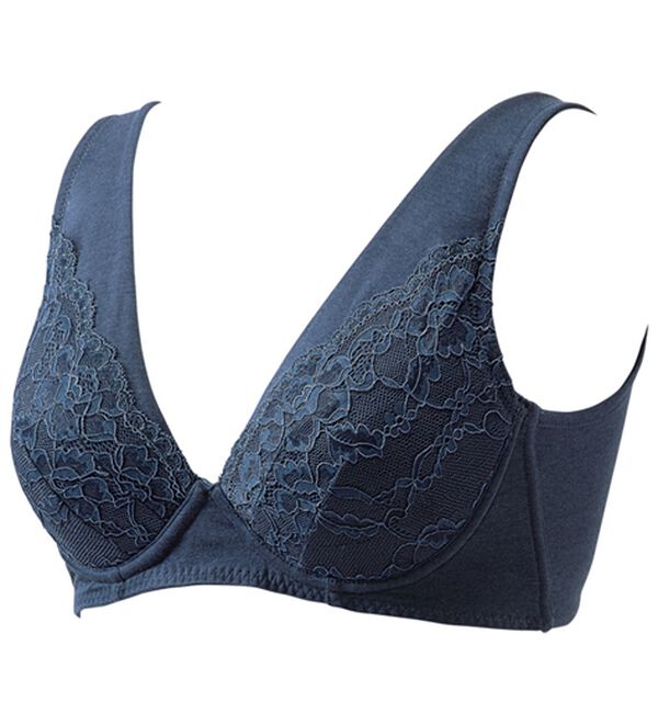 「ウィズユーブラ（ブラジャー）」｜ネイビー