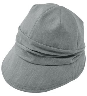 「小顔魅せＵＶキャスケット帽子（帽子）」｜グレー