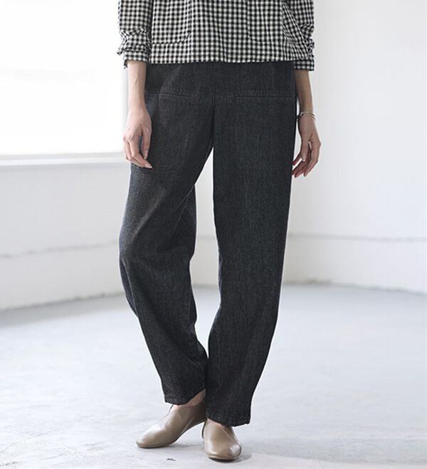 BELLUNA（ベルーナ）の「ポケットデザインコロンデニムパンツ（フルレングスパンツ）」｜詳細画像