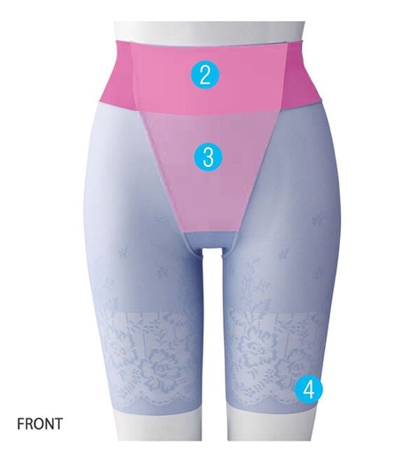 LAVIENNE（ラヴィエンヌ）の「涼寒メッシュショーツガードル（ショーツ）」｜詳細画像