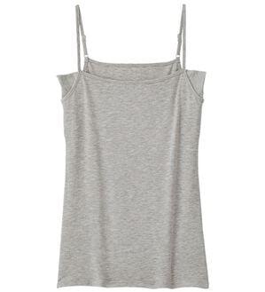 YU'NOW（ユナウ）の「ベーシック汗取りインナー　キャミソール（肌着・インナーウェア）」｜グレー