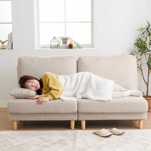 iellio（イエリオ）の「座面ゆったりボリュームソファ（ソファ）」｜詳細画像