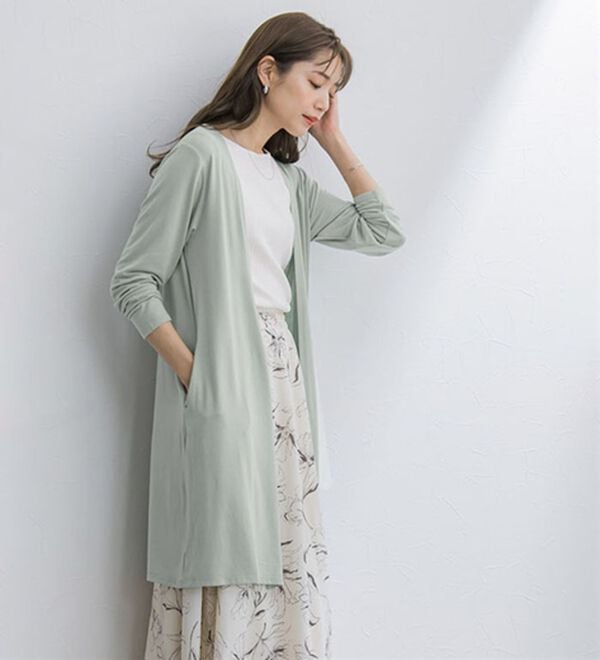 Pierrot（ピエロ）の「接触冷感トッパーカーディガン（その他カーディガン）」｜詳細画像