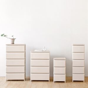 iellio（イエリオ）の「Ｒｏｏｍｎｈｏｍｅデイリー組立式引き出し＜収納チェスト・大容量たんす・衣装ケース・収納棚・衣類収納・韓国インテリア＞（リビング収納）」｜ベージュ