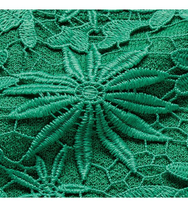 ルフラン（ルフラン）の「花柄レースニットカーディガン（ニットカーディガン）」｜詳細画像