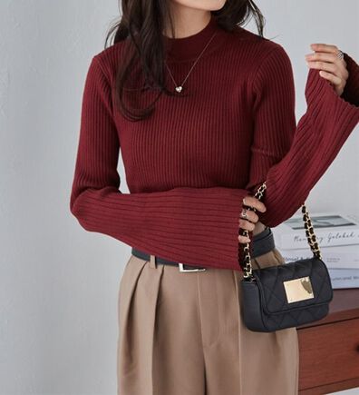 RANAN（ラナン）の「フレアースリーブニュアンスカラーニット（ニット・セーター）」