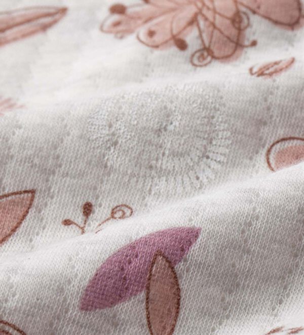 「【２着組】お花フリルの快眠キルトパジャマ（パジャマ・ルームウェア）」｜詳細画像