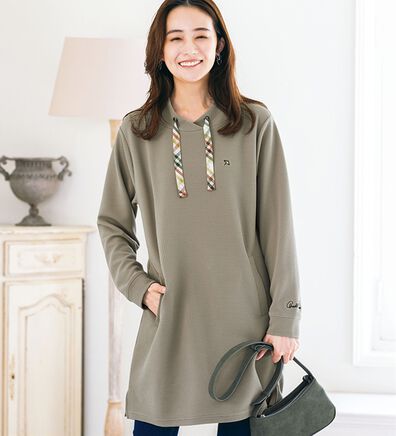 ルフラン（ルフラン）の「＜ＡＰ＞チェックが決め手のジャカードプルオーバー（カットソー）」