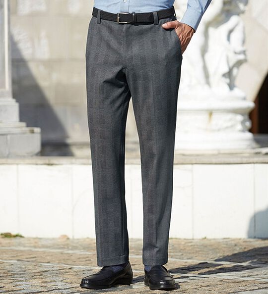 大人に寄り添うウール調スラックス - ベルーナ【公式】