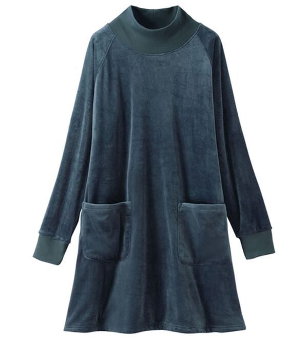 「【３色組】ストレッチフリース素材チュニック（チュニック）」｜詳細画像