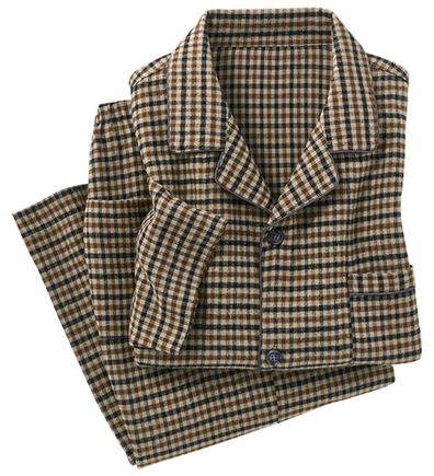 「綿１００％ふんわり起毛パジャマ（メンズルームウェア）」