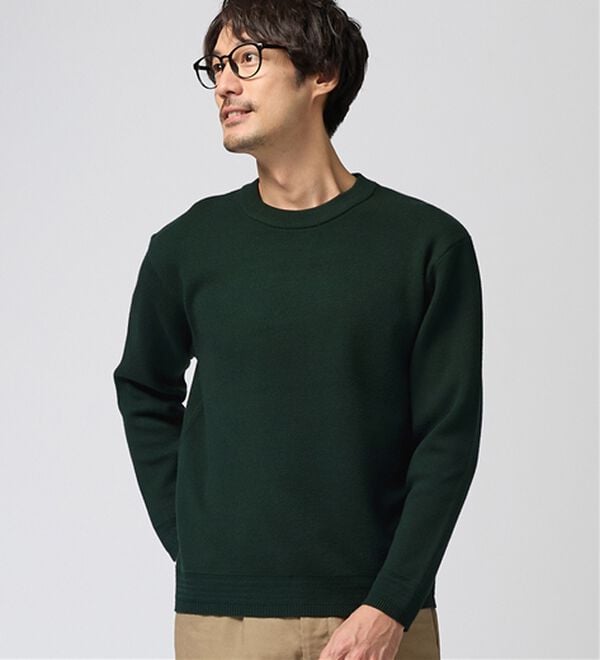 REMEN'S（リメンズ）の「【洗える】やわらかタッチクルーネックセーター（メンズニット・セーター）」｜詳細画像