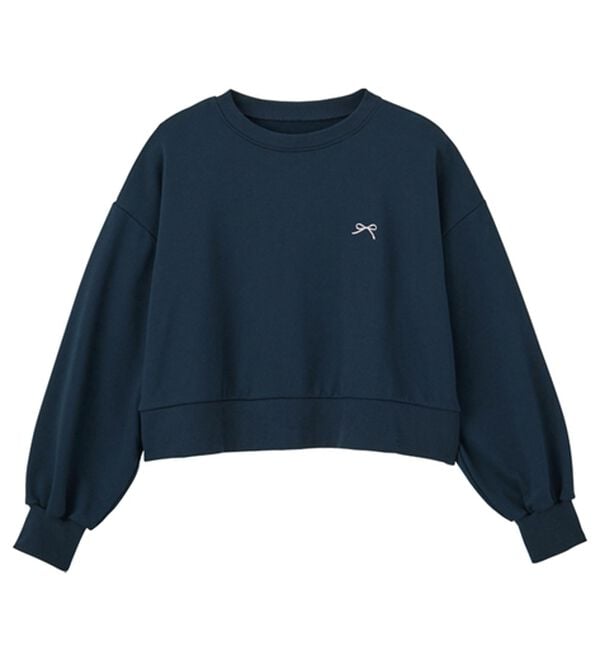 GeeRA（ジーラ）の「アソート刺しゅうショートスウェット（トレーナー・スウェット）」｜詳細画像