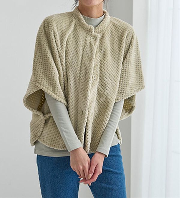 やっこ様 選べる衿】肌に優しい綿100％暖か発熱素材プルオーバー