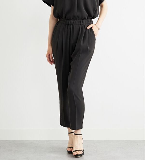 BELLUNA（ベルーナ）の「〈オフィス対応〉テーパードパンツ（テーパードパンツ）」｜詳細画像