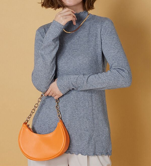 BELLUNA（ベルーナ）の「ラメ入りメローデザインプルオーバー（カットソー）」｜詳細画像