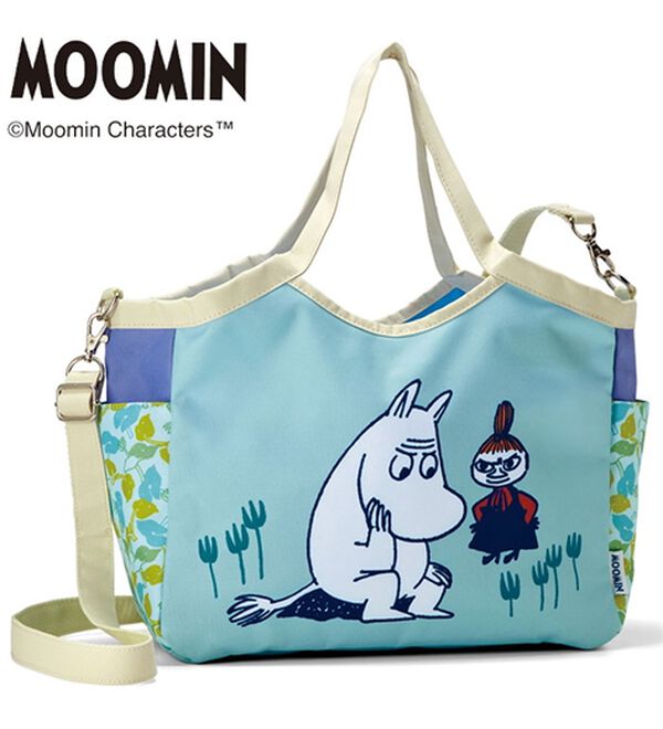 BELLUNA（ベルーナ）の「キャラクター２ＷＡＹバッグ（その他バッグ）」｜ムーミン(ブルー)