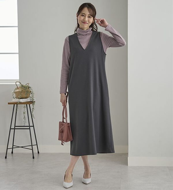 BELLUNA（ベルーナ）の「テンセル（ＴＭ）繊維・コットンプリントプルオーバー（カットソー）」｜詳細画像