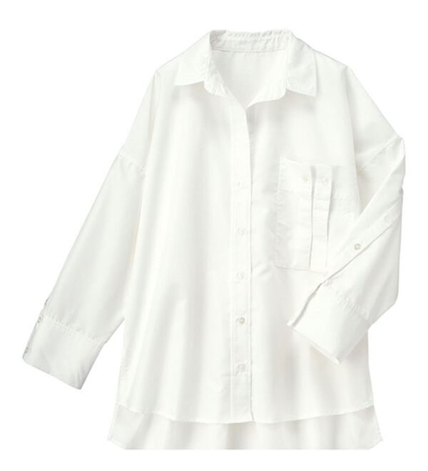 RANAN（ラナン）の「袖デザインシャツ（シャツ）」｜詳細画像