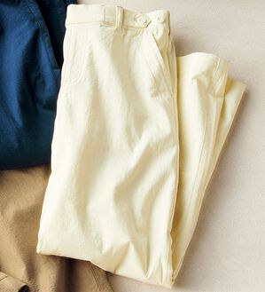 ルフラン（ルフラン）の「  ＜リュクスガーゼ＞セミワイドパンツ（ワイドパンツ・ガウチョ）」｜オフ白