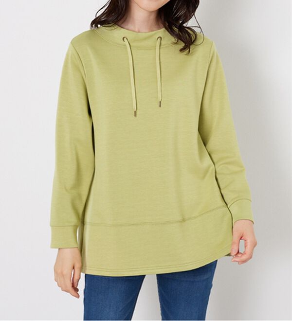 BELLUNA（ベルーナ）の「ワイドネック切替デザインプルオーバー（カットソー）」｜詳細画像