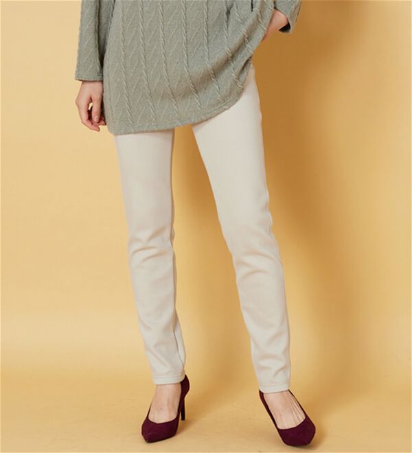 BELLUNA（ベルーナ）の「裏ベロアストレッチ素材レギンスパンツ【Prima fit pants】（スパッツ・レギンス）」｜詳細画像