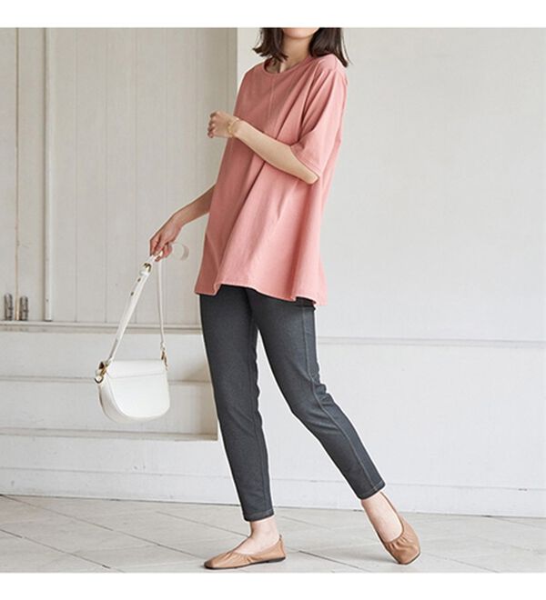 BELLUNA（ベルーナ）の「デニム調レギンス（スパッツ・レギンス）」｜詳細画像