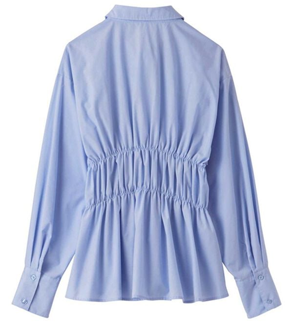 GeeRA（ジーラ）の「シャーリングビスチェデザインシャツ（シャツ）」｜詳細画像