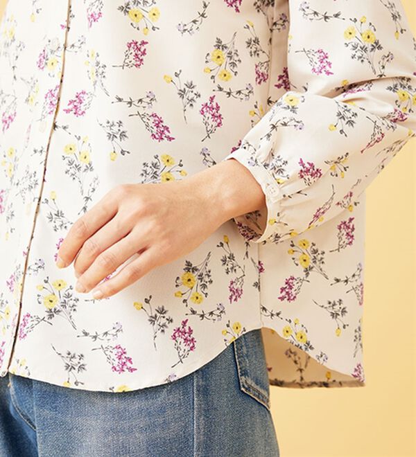 BELLUNA（ベルーナ）の「ふんわり柔らかギャザー使いブラウス（ブラウス）」｜詳細画像