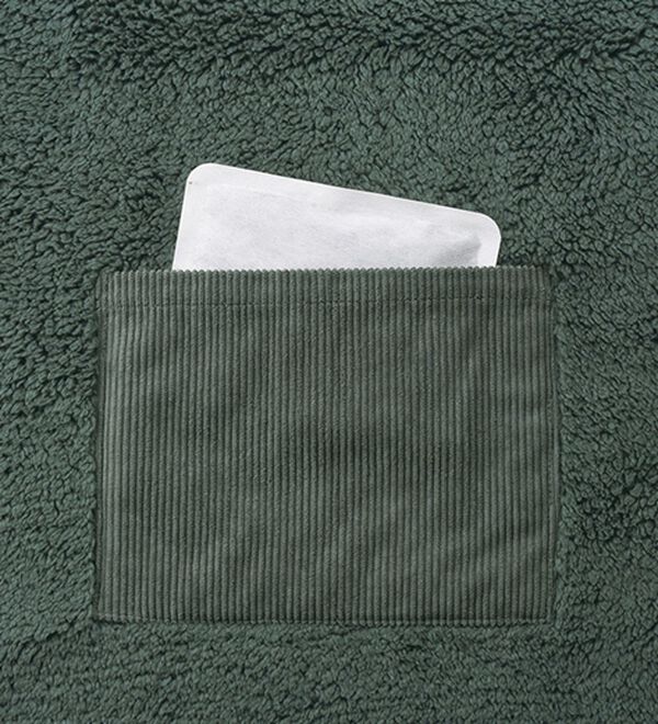 「柔らかコーデュロイ裏ボア多ポケットベスト（メンズベスト）」｜詳細画像